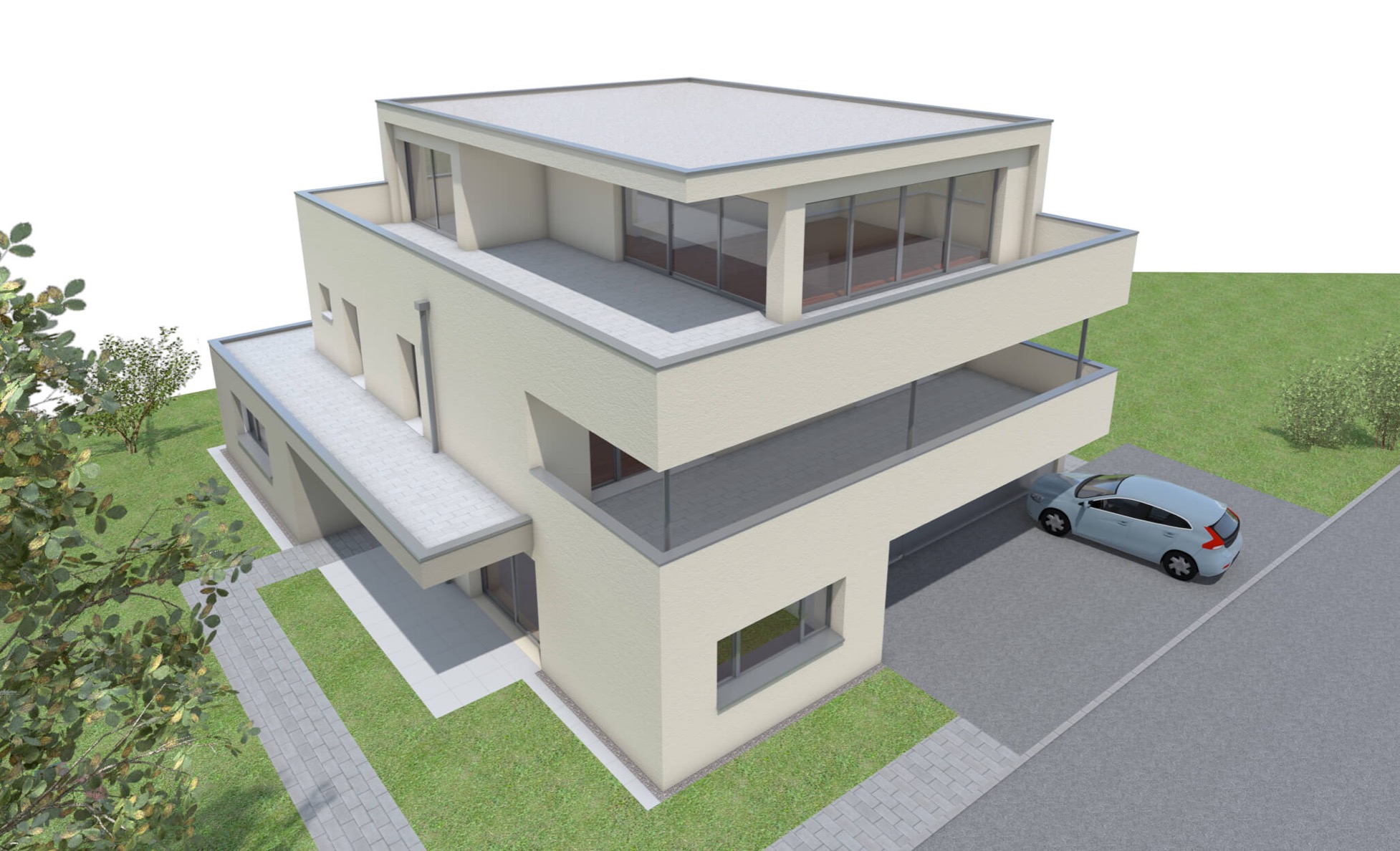 2019 - Proj. Neubau EFH Kibitzstrasse 64 - Jona